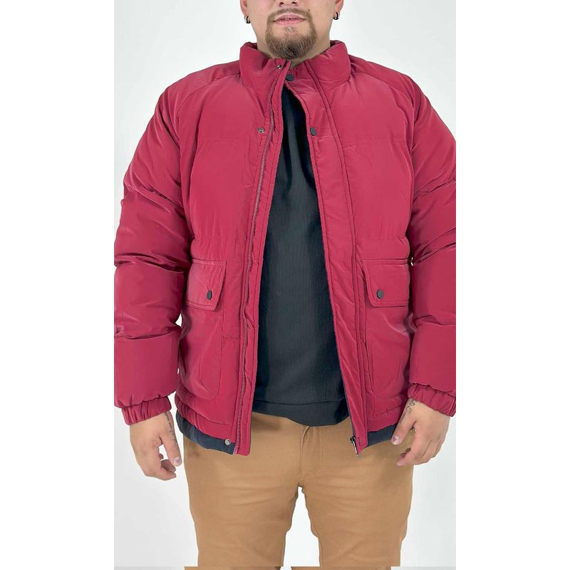 L Y H - Chaqueta Para Hombre Rojo Marca L&H