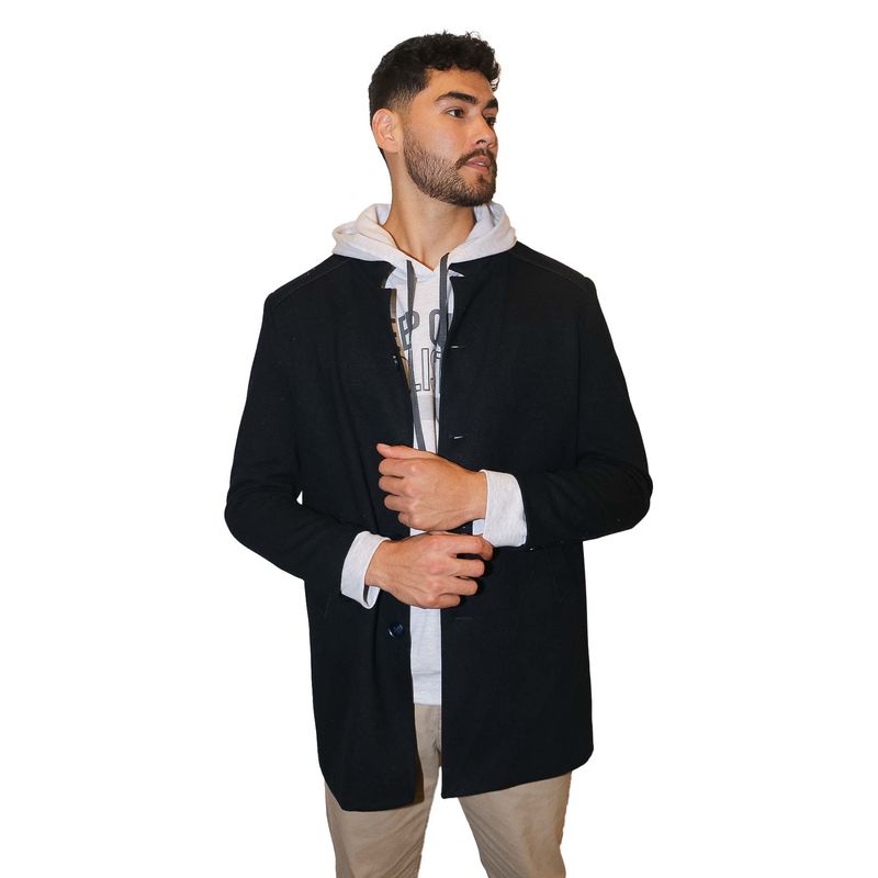 L Y H - Gaban Para Hombre Negro Marca L&H