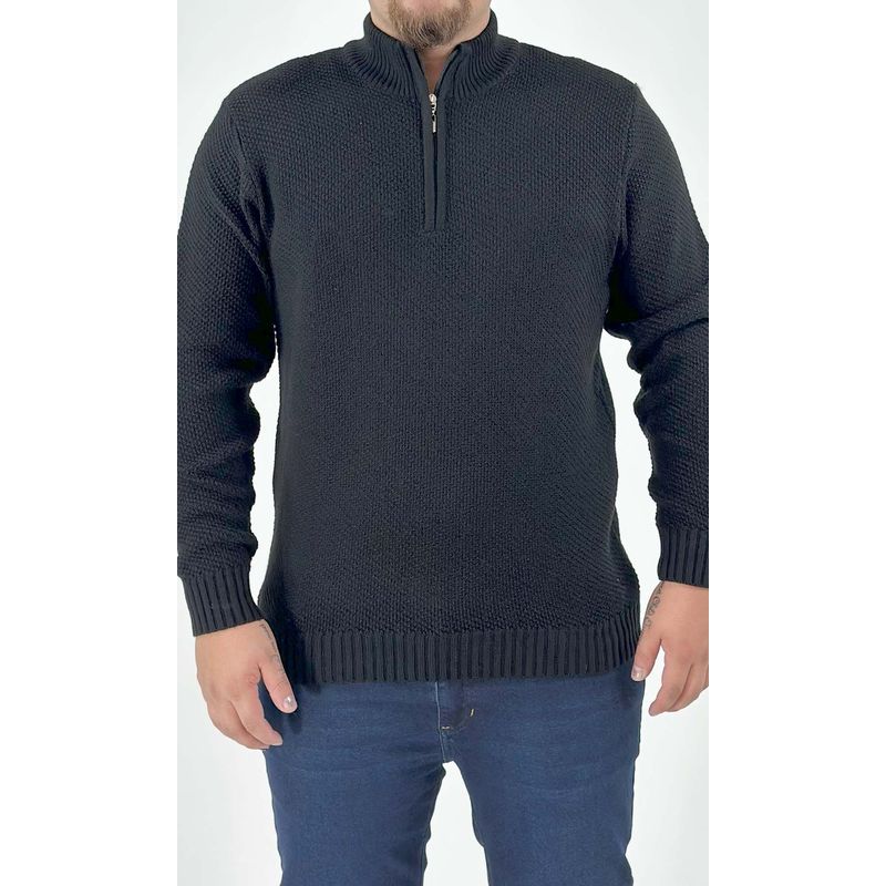 L Y H - Saco Para Hombre Negro Marca L&H