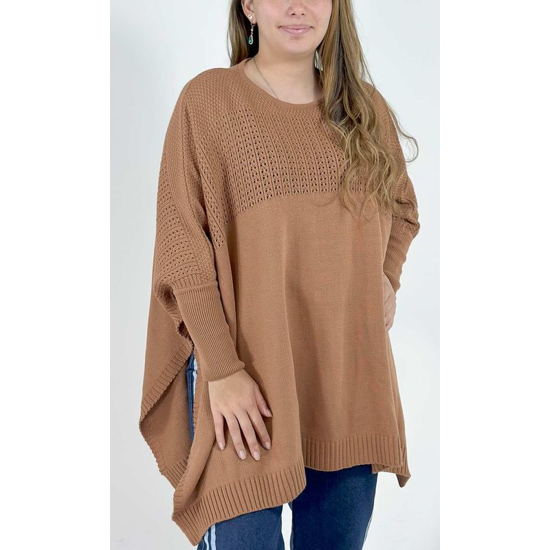 L Y H - Capa Para Mujer Khaki Oscuro Marca L&H