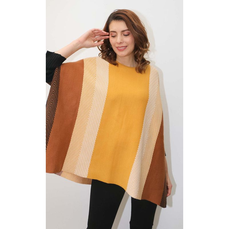 L Y H - Capa Para Mujer Amarillo Marca L&H