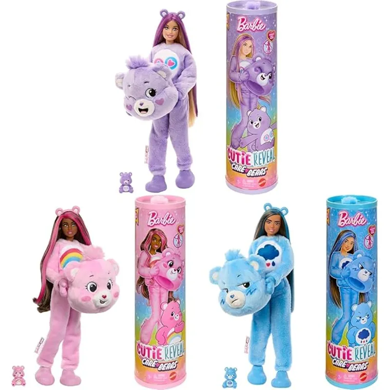MATTEL - Muñeca Barbie Cutie Reveal Chelsea Ositos Cariñositos Sorpresa