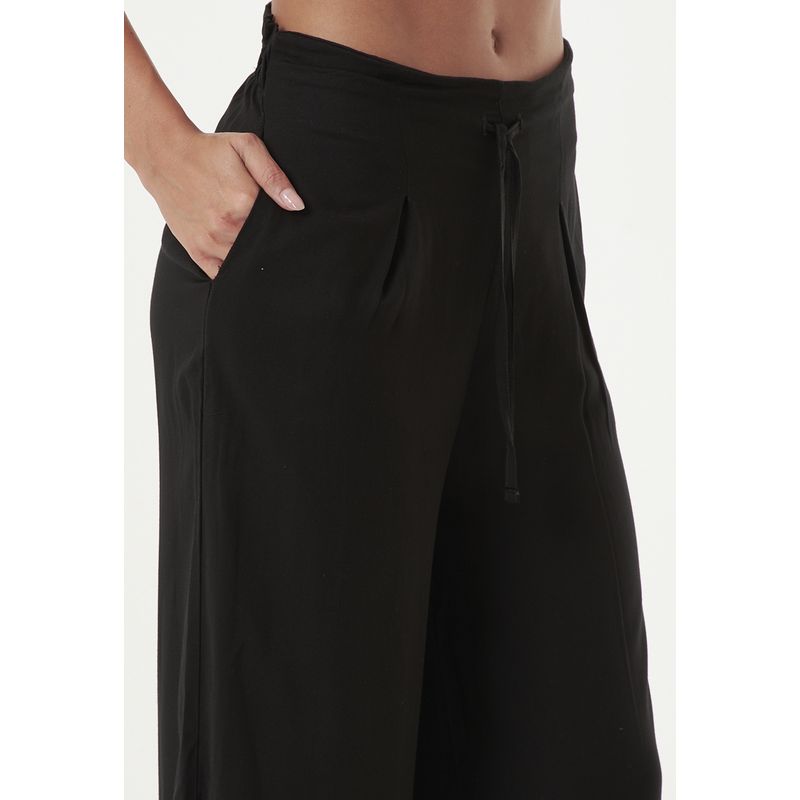 BELIFE - Pantalón negro para mujer