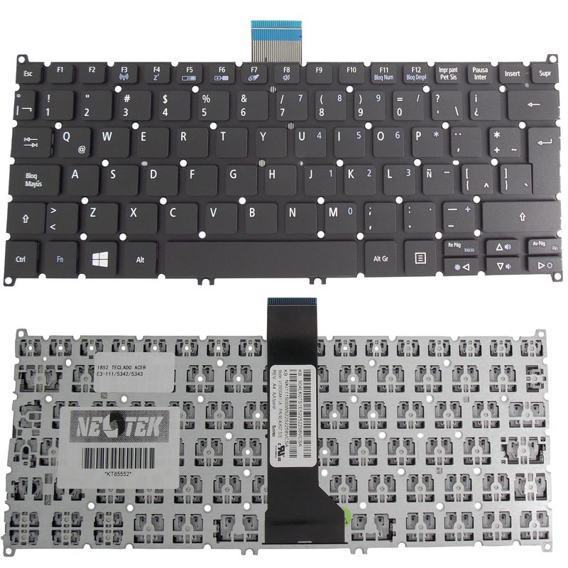 NEOTEK - Teclado Acer E3-111  V5-122  V5-132  ES1-311