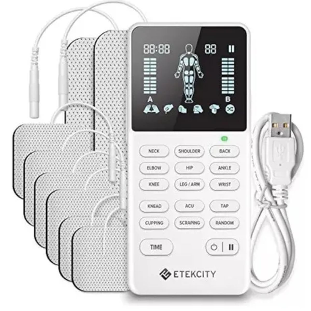 ETEKCITY - Estimulador Muscular Tens Unit
