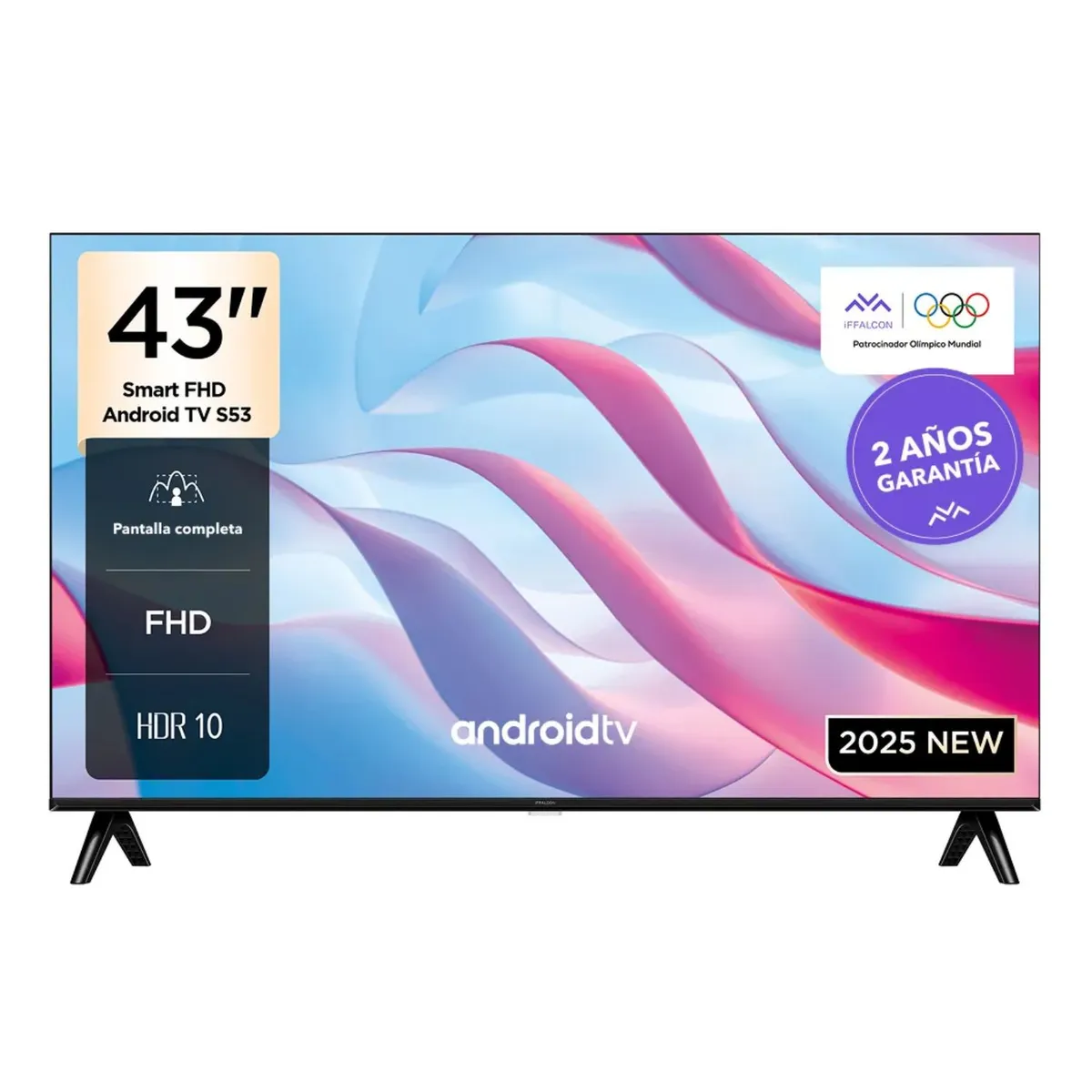 TCL - Televisor iFFALCON 43 FHD Smart TV LED 43S53 Android TV