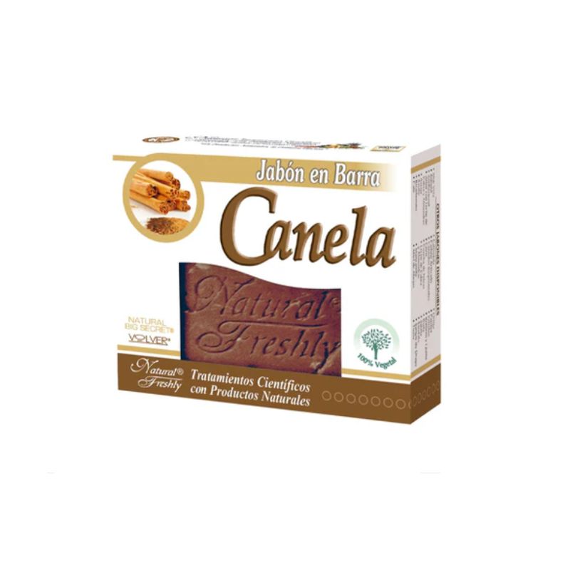 NATURAL FRESHLY - JABON EN BARRA DE CANELA X90 GR