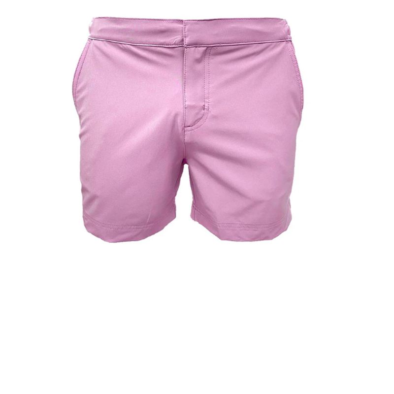 SALVADOR BEACHWEAR - PANTALONETA LUX FLEX ROSADA CLARA
