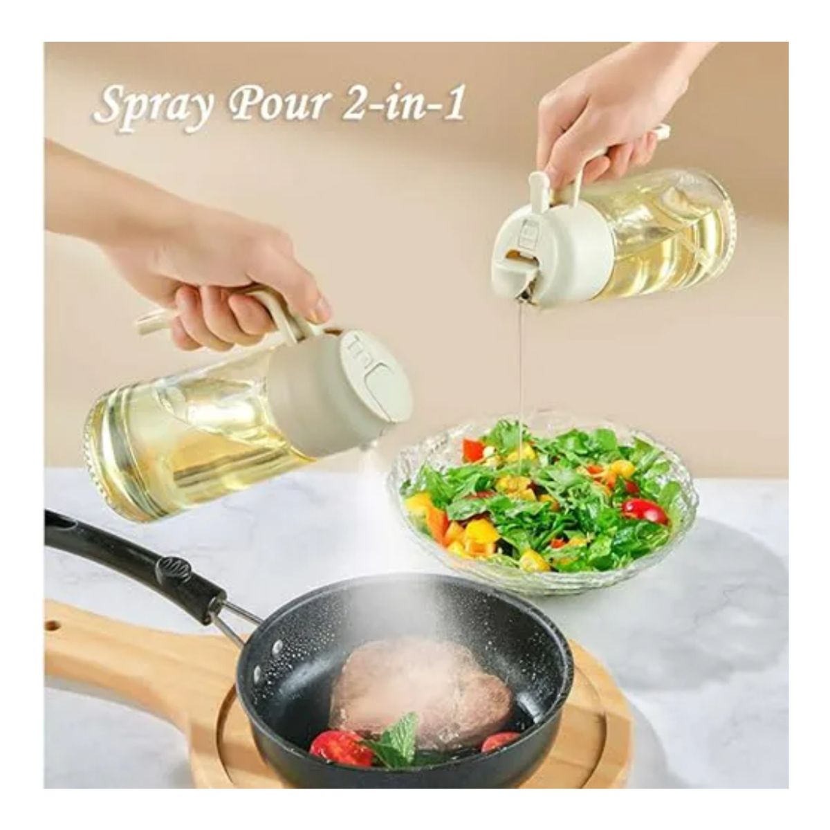 GENERICO - Dispensador De Aceite De Oliva Para Cocina