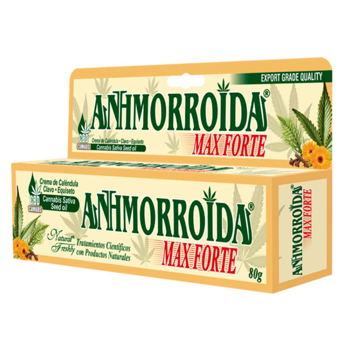 NATURAL FRESHLY - CREMA  ANTIHEMORROIDAL MAX FORTE X 80GR