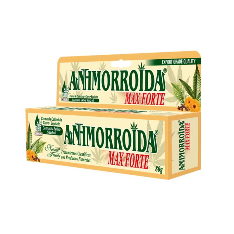 NATURAL FRESHLY - CREMA ANTIHEMORROIDAL MAX FORTE X 80GR