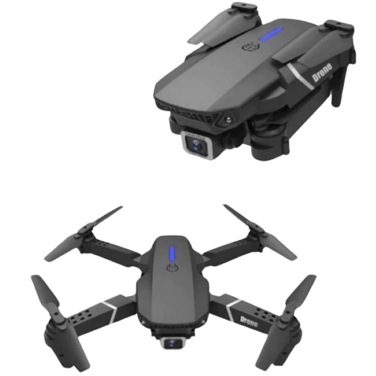 ZHOPI CO - Drone Plegable 4k Hd Doble Camara E88 Con 3 Baterias