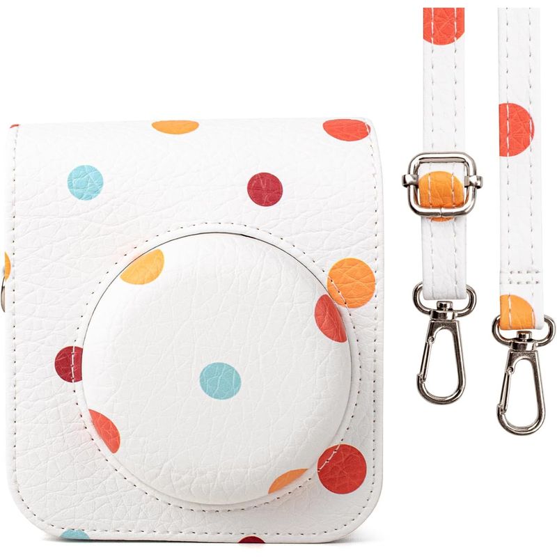 GENERICO - Estuche para Cámara Fujifilm Instax Mini 12 - Puntos