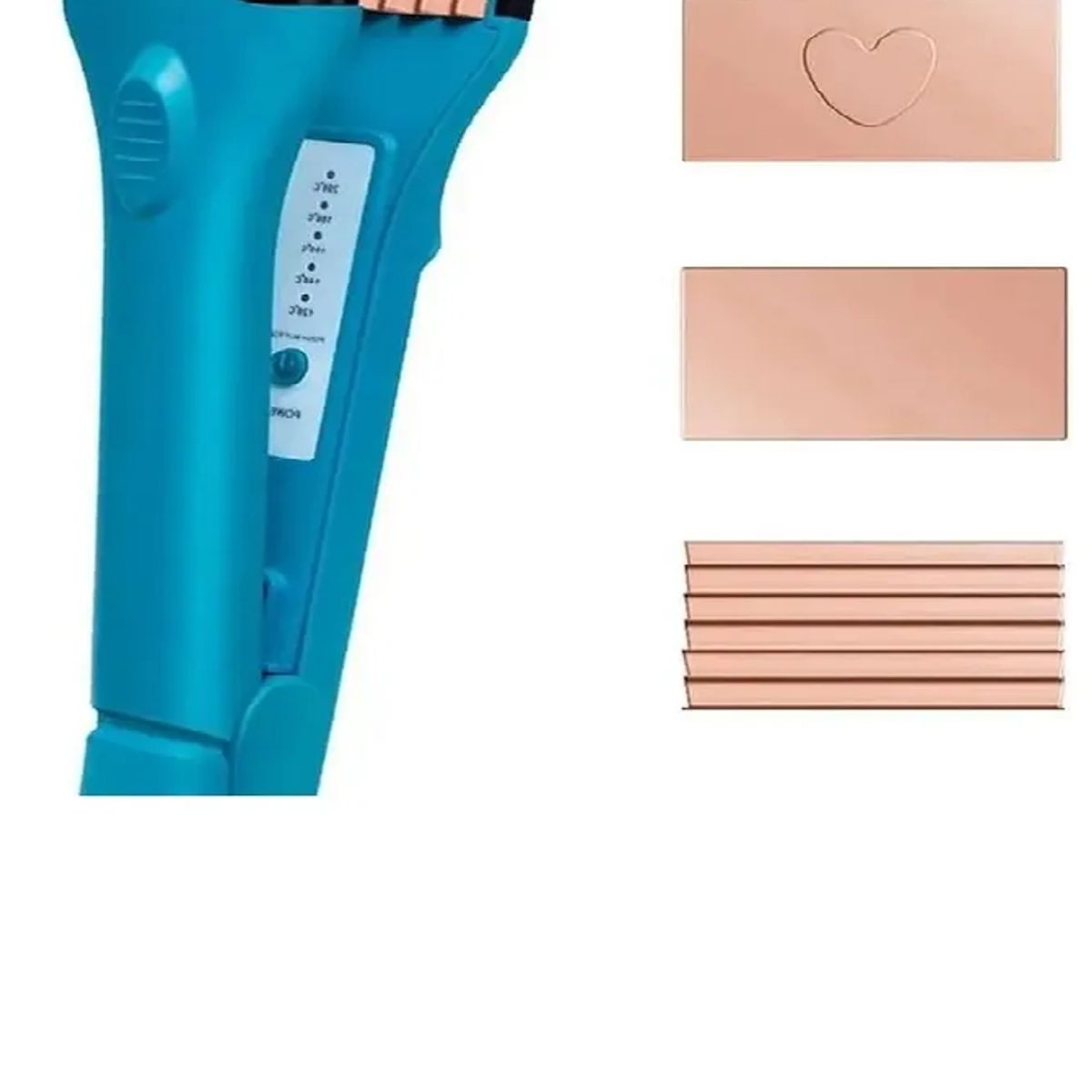 SKY - Plancha Alisador Cabello Placas Intercambiables Figuras 3