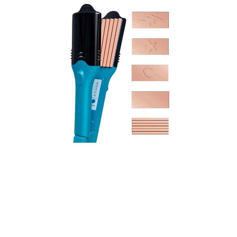 SKY - Plancha Alisador Cabello Placas Intercambiables Figuras 3d