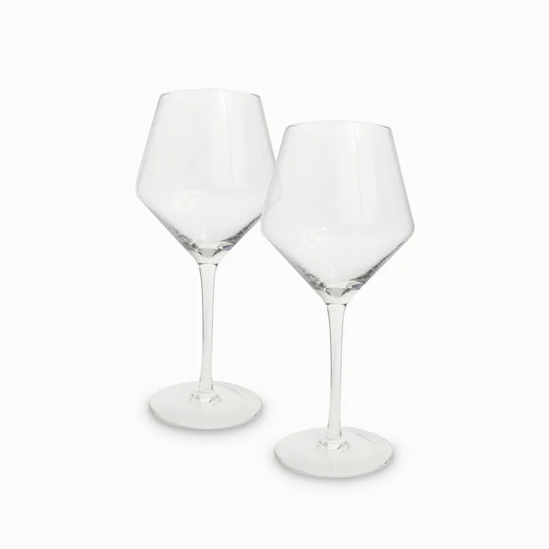 AMBIENTE GOURMET - Copa vino angulo  610 ml set x 2