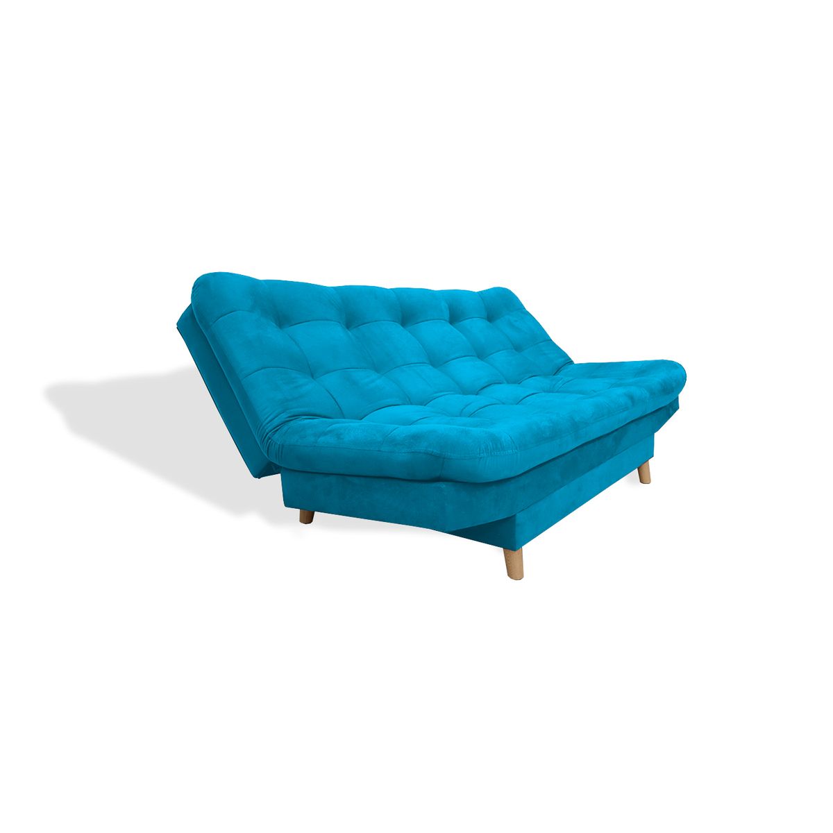 GENERICO - Sofa Cama Hofmann Turquesa + Cojines