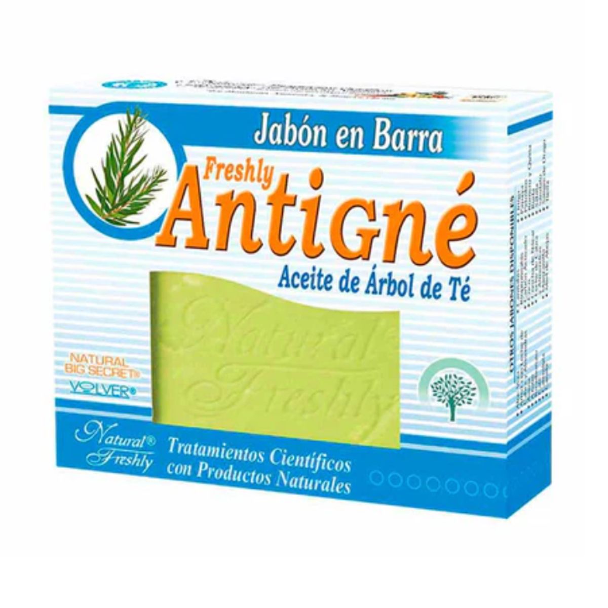 NATURAL FRESHLY - JABON ANTIGNE X 90 GR./BIOHIDRATANTE