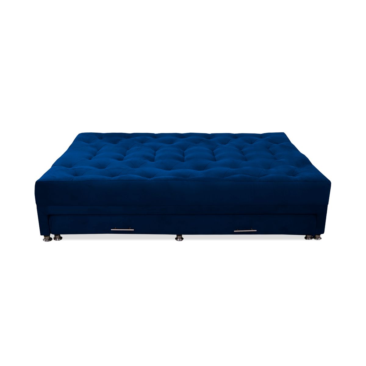 GENERICO - Sofa Cama Frei Nido Tarima Azul Petroleo + Cojines