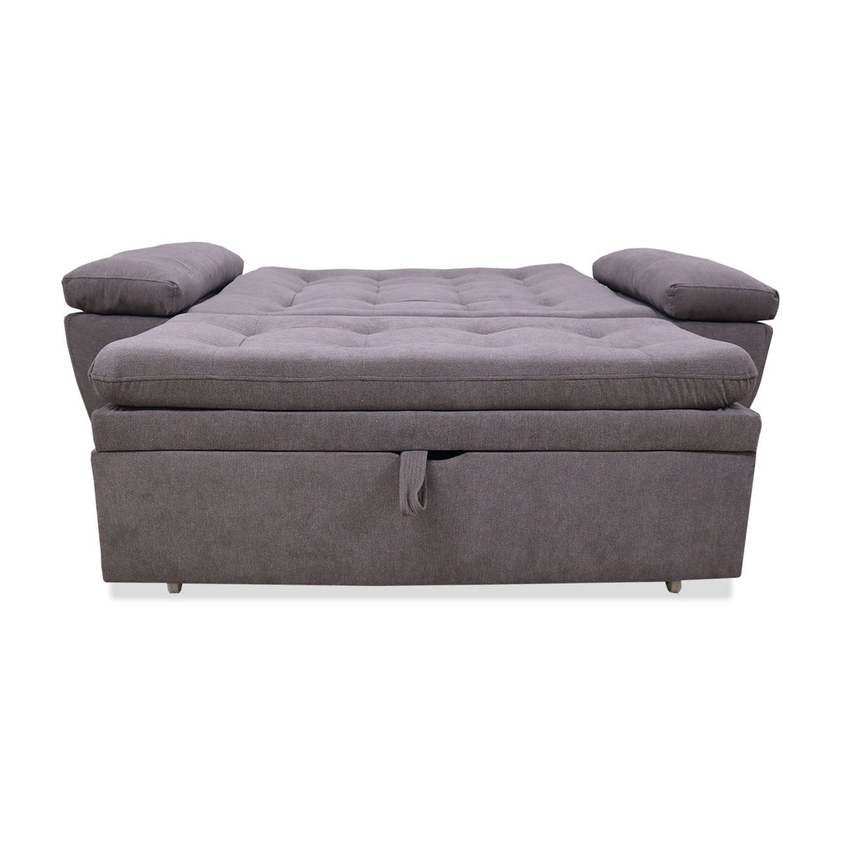 GENERICO - Sofa Cama Multifuncional Martin Gris + Cojines