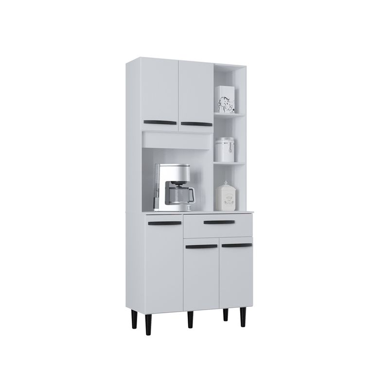 GENERICO - Alacena Mueble Auxiliar Para Cocina Blanca Malu