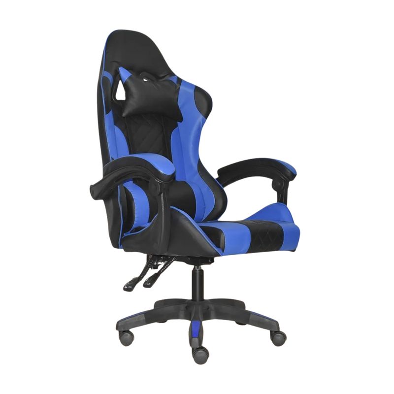BONNO - Silla Gamer Byd Bonno Para Oficina Moderna Comoda Color Negro -azul