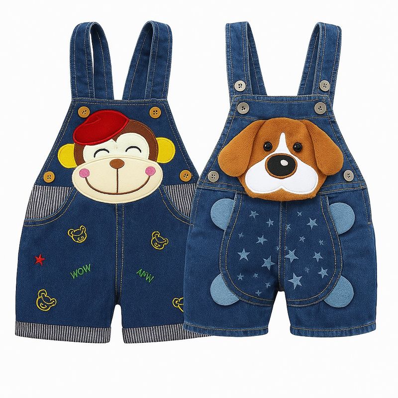 LUSOLSI - Set de dos overoles Prendas niños ropa conjuntos vestir unisex