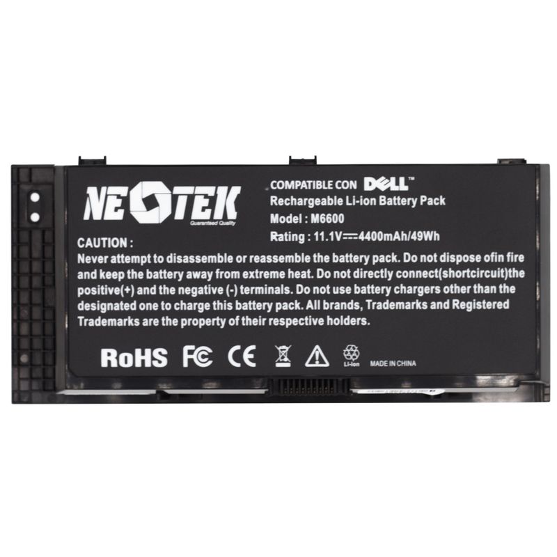 NEOTEK - Batería Dell FV993 111V 97Wh Compatible con M4600