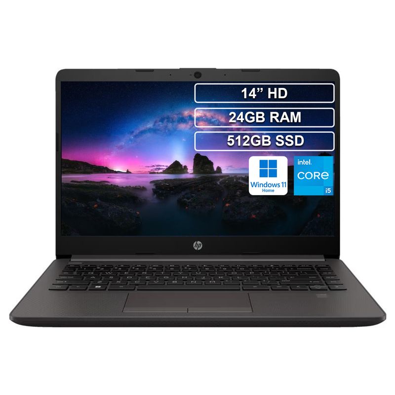 HP - Portátil HP 240R G9 Core i5 1335U 24GB 512GB HD Win 11 Home