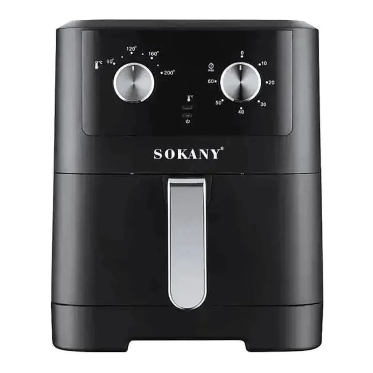 SOKANY - Freidora de Aire Inteligente 8 Litros Manual Multifuncional