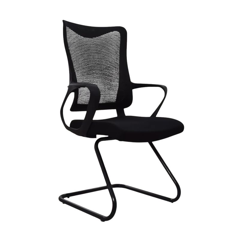 BONNO - Silla De Escritorio Rigs Interlocutora Bonno Moderna Color Negro