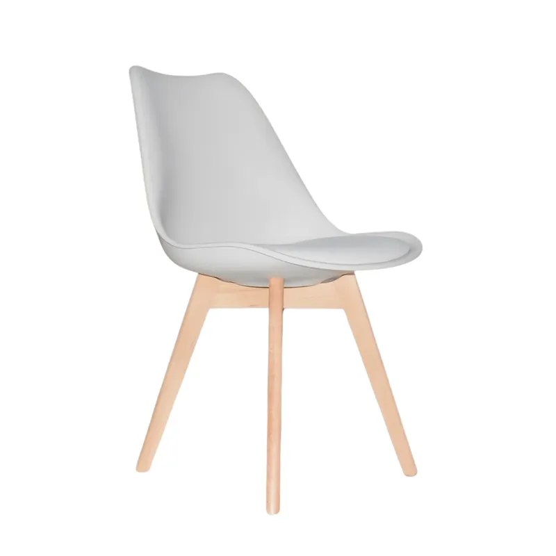 BONNO - Silla Auxiliar Ema Bonno Cómoda Moderna Decorativa Color Gris