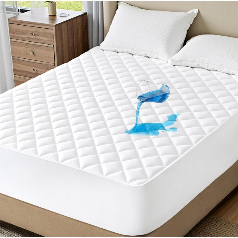 GENERICO - Protector De Colchón Antifluido Impermeable King