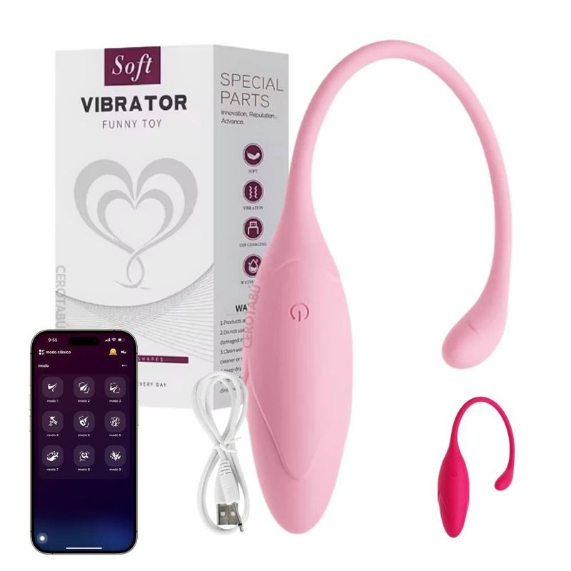 GENERICO - Vibrador Huevo Inalambrico Larga Distancia App Recargable