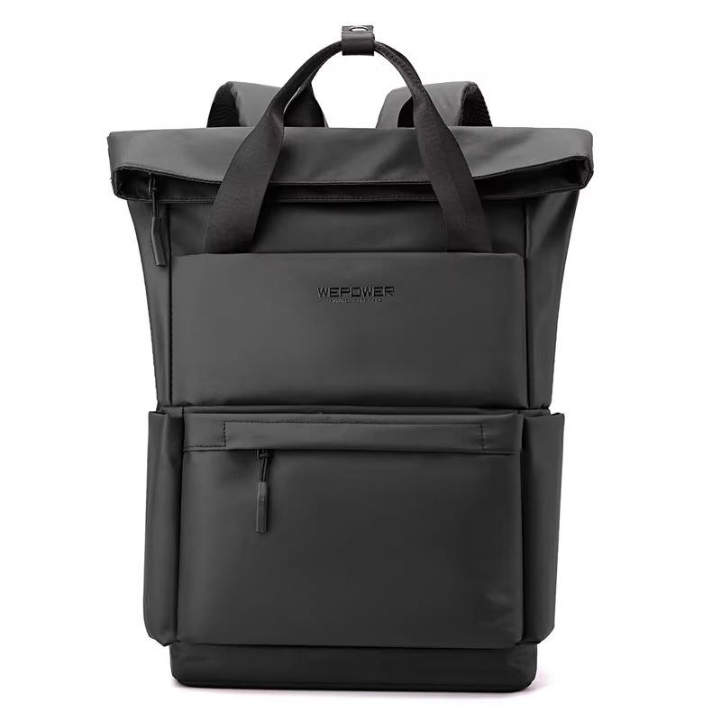 GENERAL - Mochila Casual Roll-Top Impermeable Wepower Urbana y de Viaje