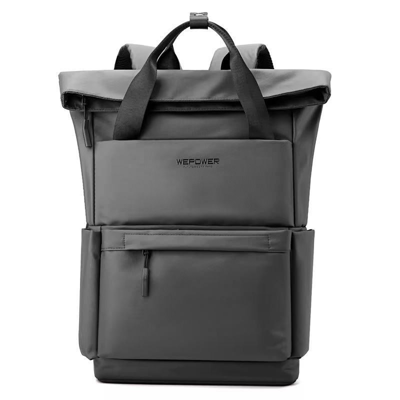 GENERAL - Mochila Casual Roll-Top Impermeable Wepower Urbana y de Viaje