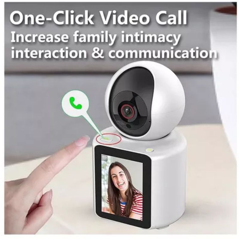 GENERICO - MONITOR CÁMARA DE BEBE INALÁMBRICA VISIÓN NOCTURNA WIFI