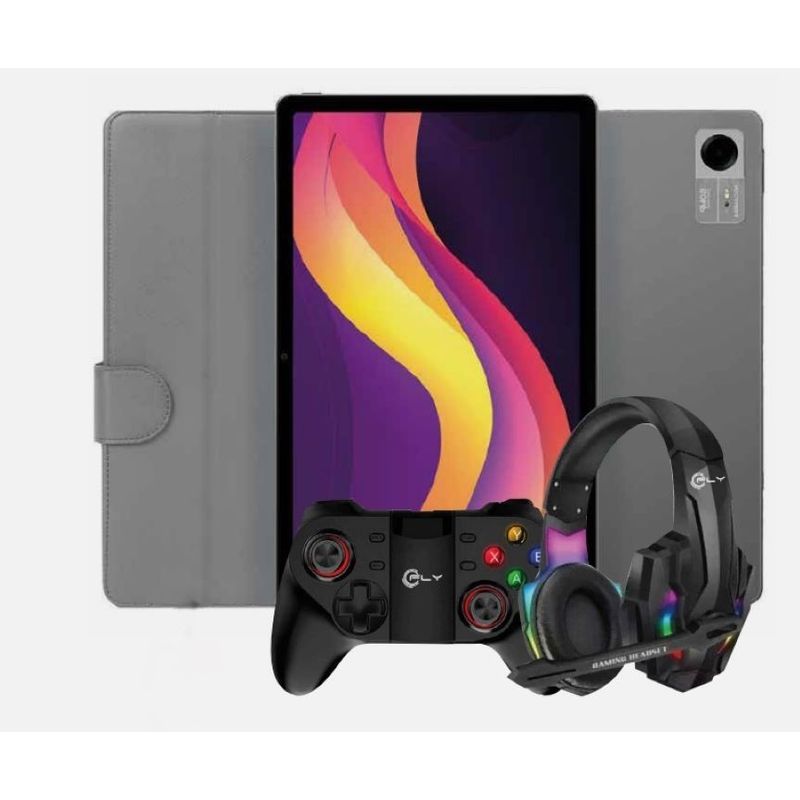 FLY - Tablet Gopad Gamer Fly Audífonos Control Estuche
