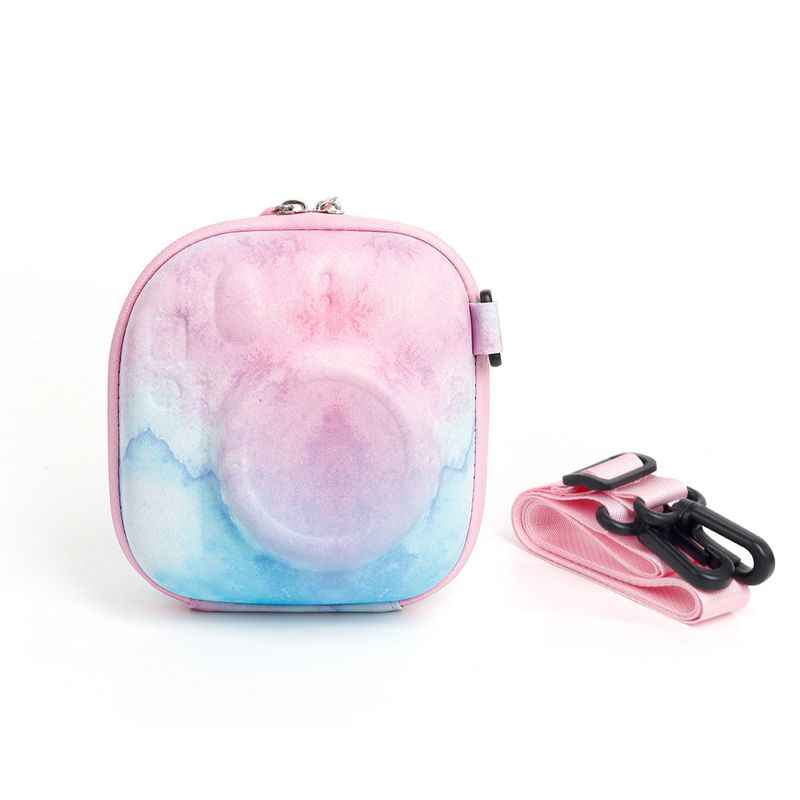 GENERICO - Estuche Universal Duro Eva Instax Mini 1211987+40 PASTEL BLUE