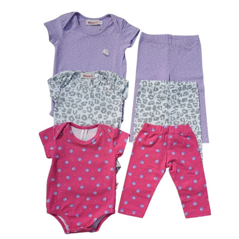 WOONKIE - TRIOS DE BODY Y PANTALON