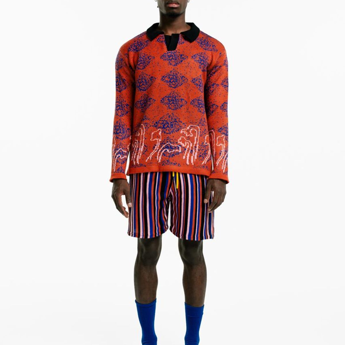 MAGLIONE - Camibuso Polo Flor de Paramo manga larga