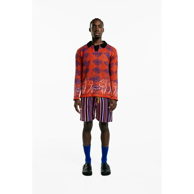MAGLIONE - Camibuso Polo Flor de Paramo manga larga
