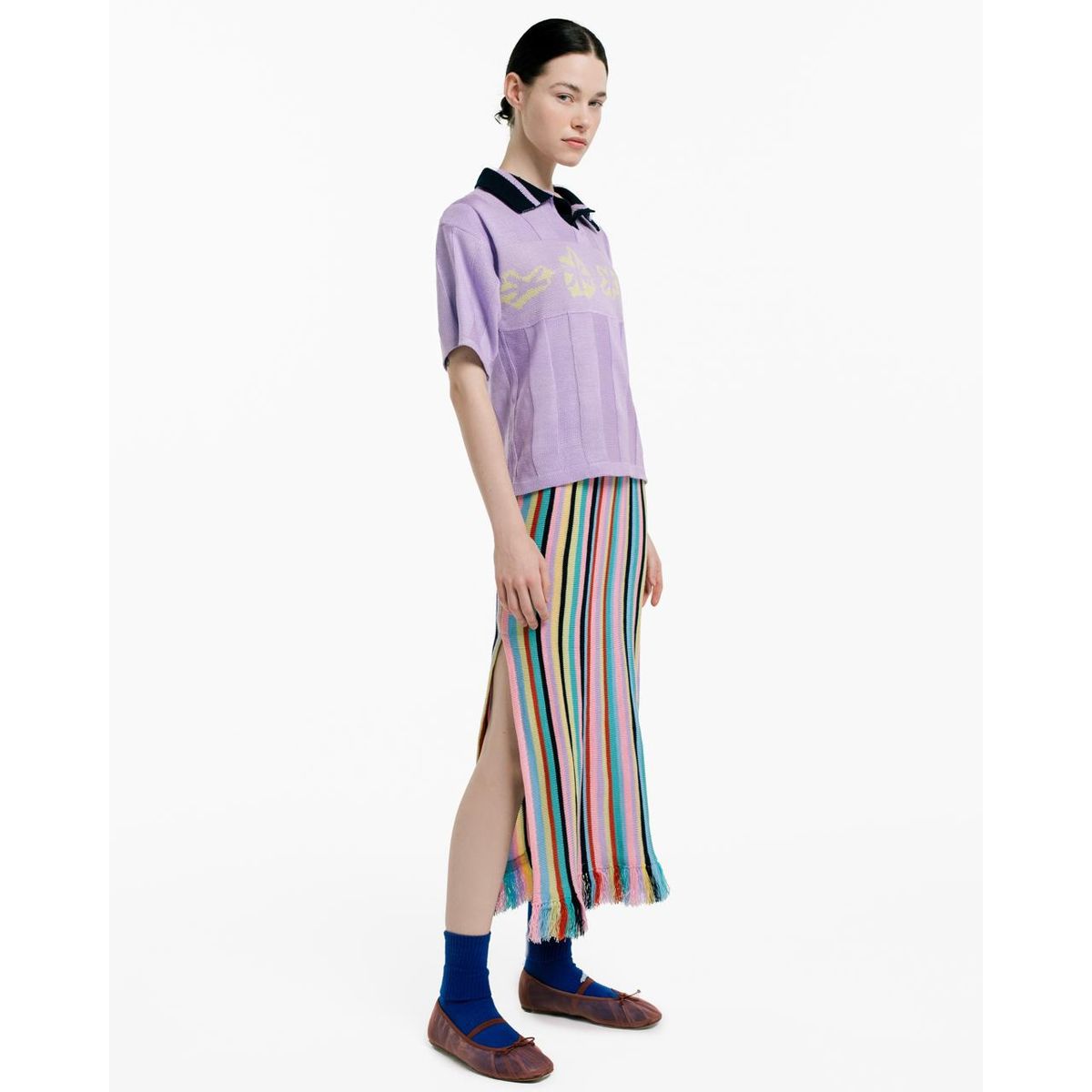 MAGLIONE - Camiseta Polo Asteriscos manga corta