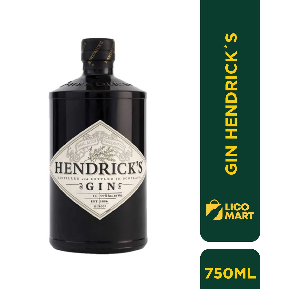 HENDRICKS - GIN HENDRICK´S 750 ml