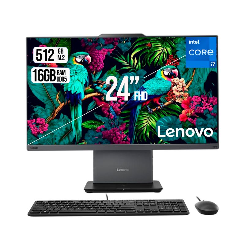 LENOVO - TODO EN UNO LENOVO NEO 50A INTEL CORE I7-13620H SSD 512GB RAM 16GB LED 24 FHD