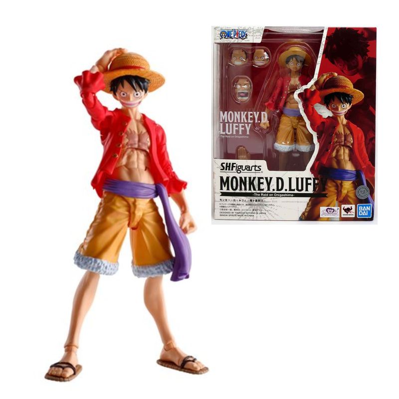 BANDAI - Juguete Figura SH Figuarts Monkey D Luffy One Piece