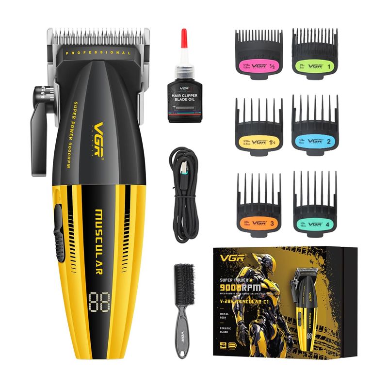 VGR - Kit Maquina Peluquera Profesional VGR  V-285 DB