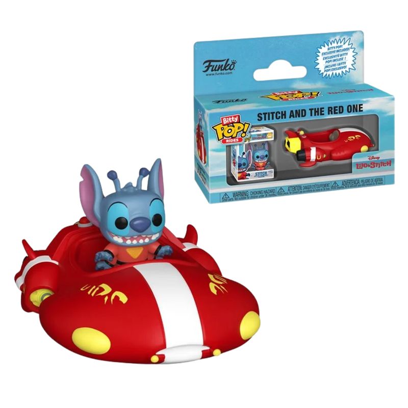 FUNKO - Funko Bitty pop Stitch Con Nave Espacial