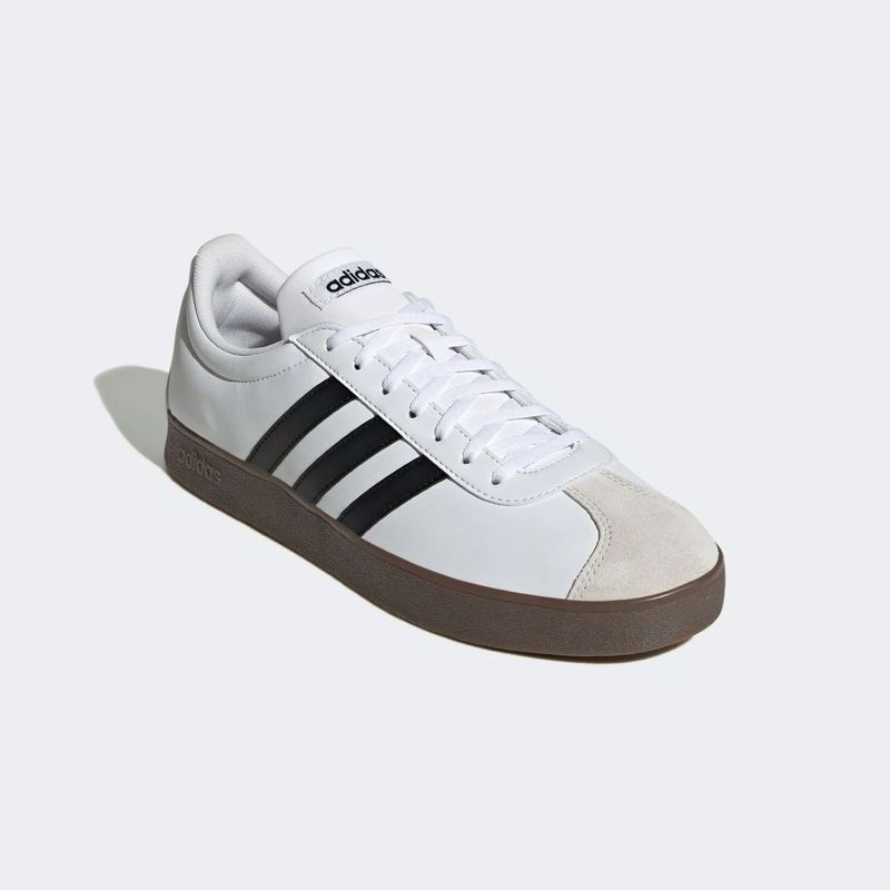 ADIDAS - Tenis Adidas Blanco Junior VL Court Base