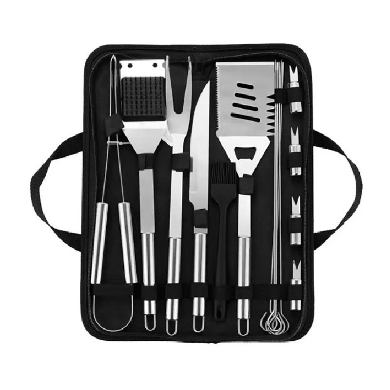GENERICO - SET DE ASADO BBQ MODERNO